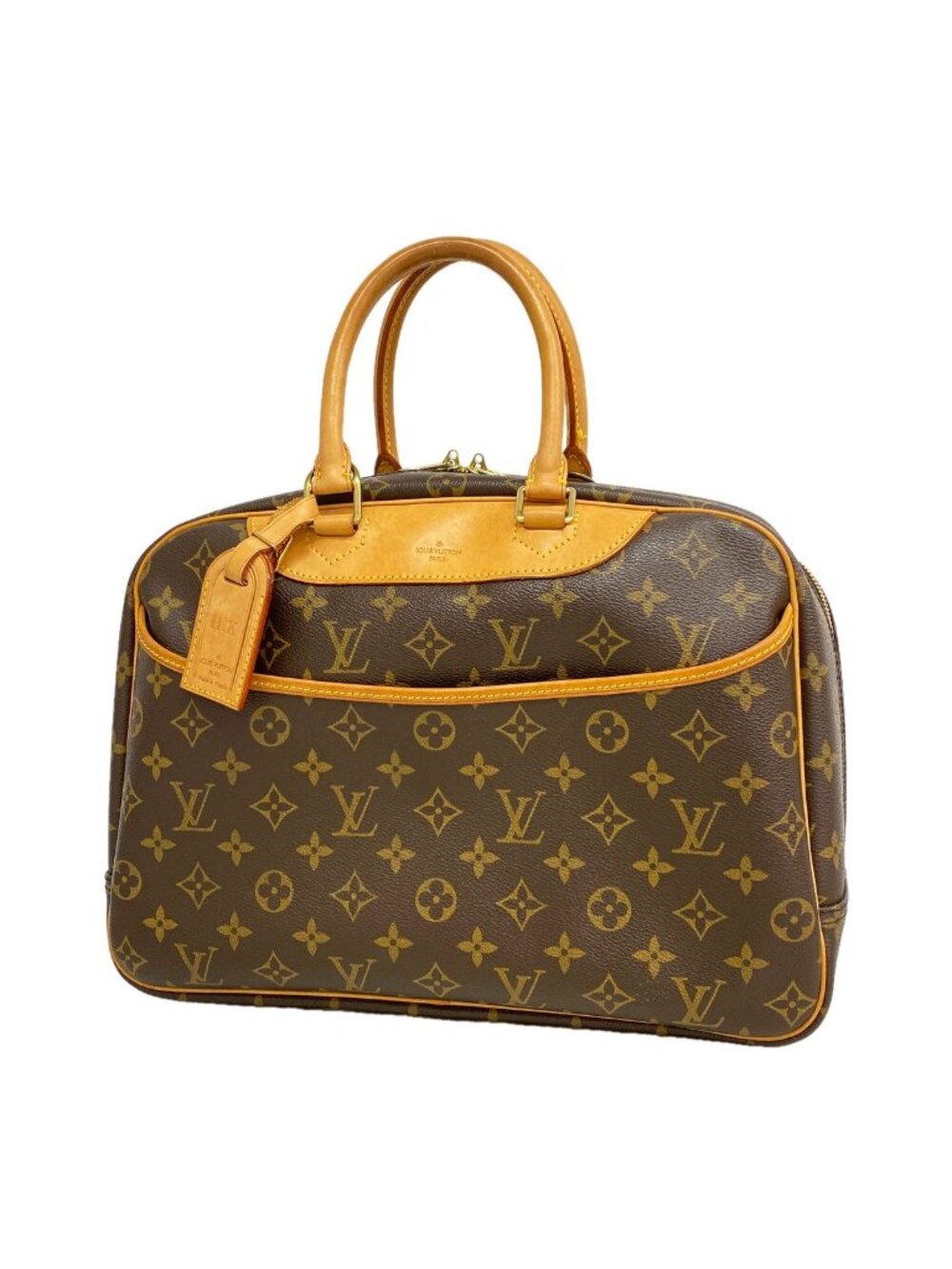 Louis Vuitton Handbag Monogram Deauville Brown